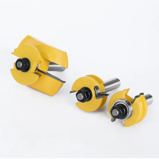 High Quality Nano Blue Solid Carbide Compression Flush Trim Router Bit Woodworking